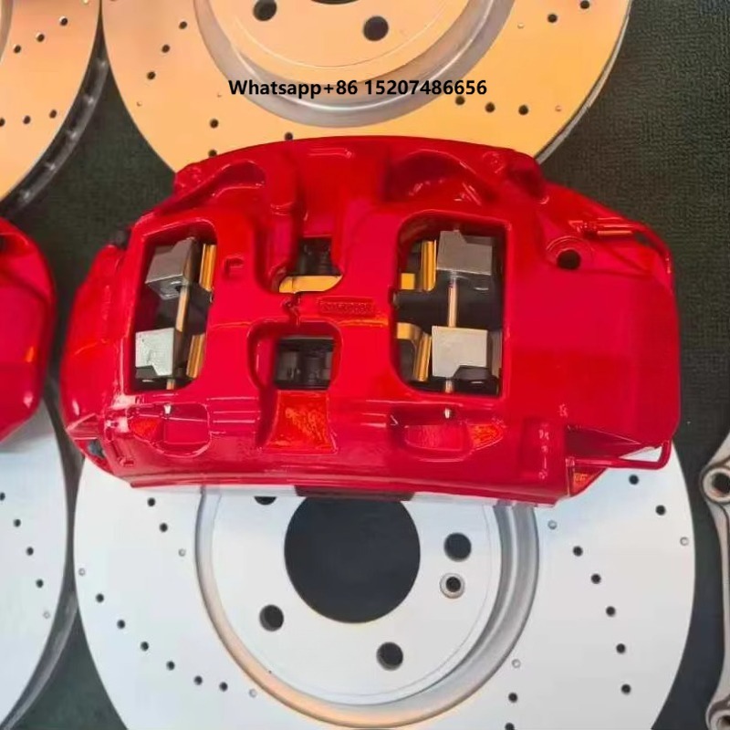 Forged Front Brake Caliper 4 Piston - مجموعة مكابح جديدة محسنة بـ 6