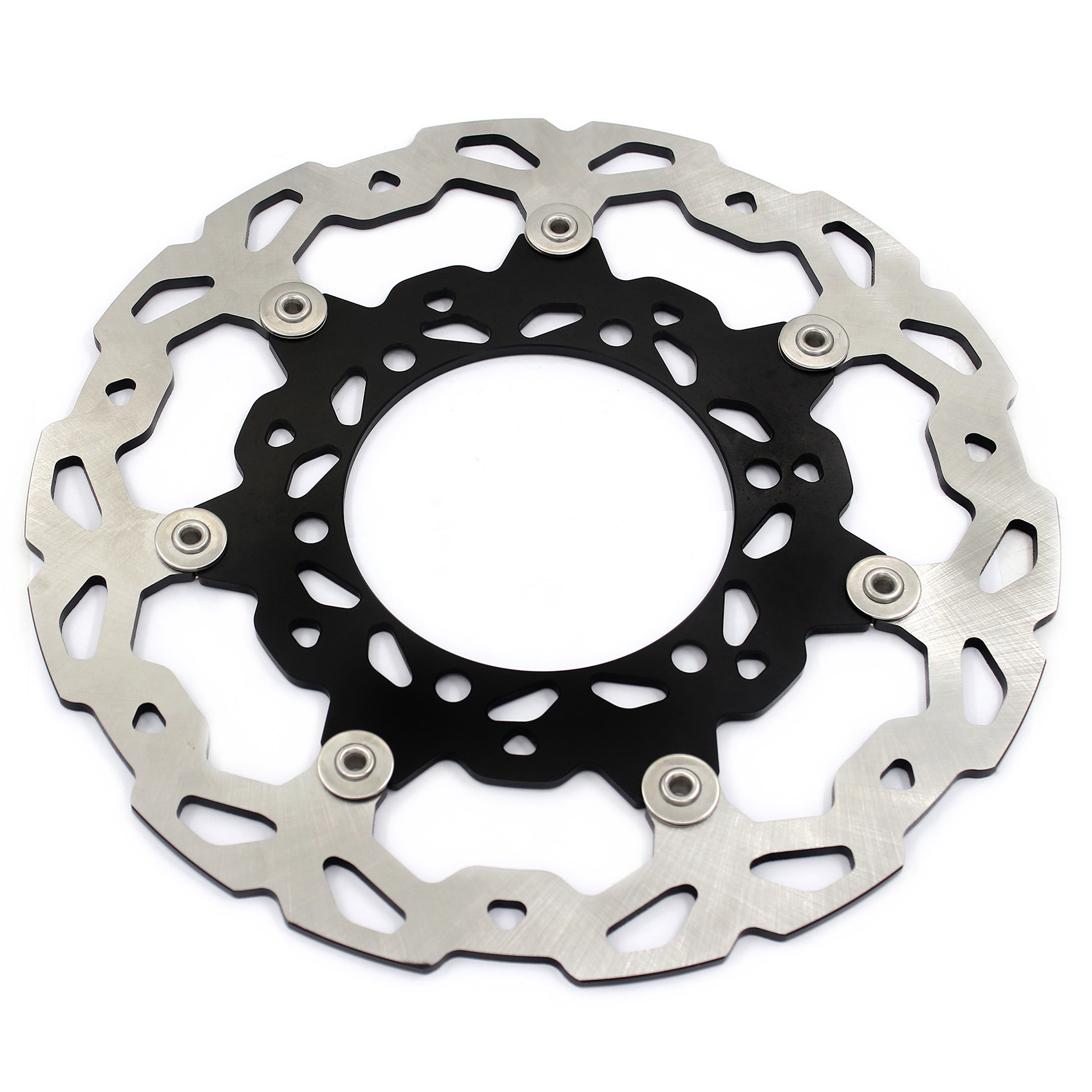 أقراص فرامل أمامية عائمة للدرا - مراجعة Floating Brake Disc 320Mm Supermoto وسعره