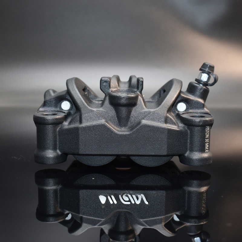 دراجة نارية Nissin مزورة الفرا - مراجعة Forged Front Brake Caliper 4 Piston وسعره