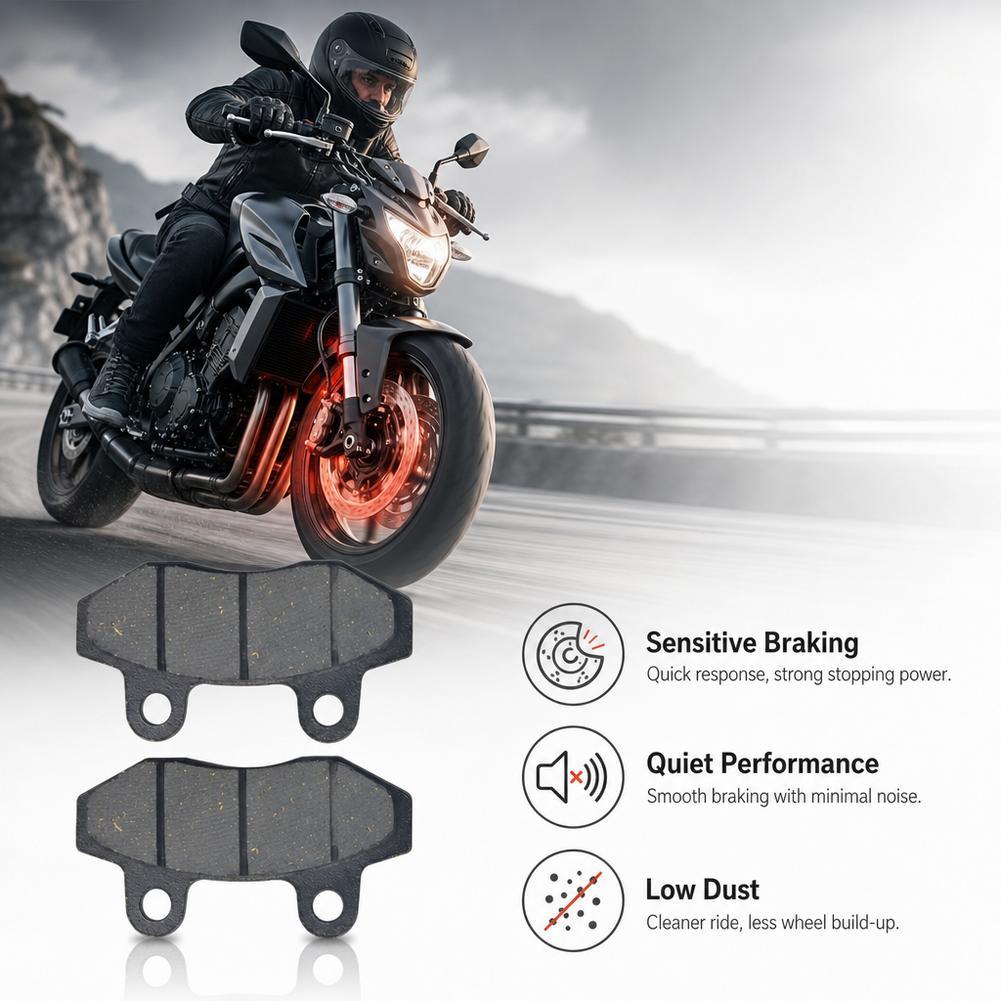 وسادات فرامل قرصية متينة للدرا - مراجعة Carbon Ceramic Motorcycle Brake Rotor وسعره