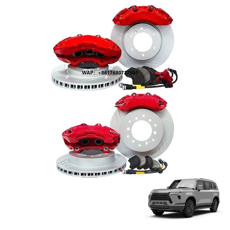 طقم مكابح مخصص مصنوع من القطع  - مراجعة Forged Front Brake Caliper 4 Piston وسعره