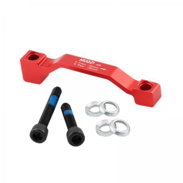 محول فرامل قرصية للدراجات 180  - مراجعة Front Rear Brake Caliper Bracket Kit وسعره